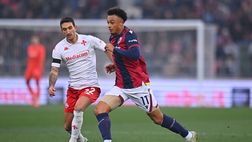 Bologna, infortunio per Ndoye: non è lieve, in dubbio per la Fiorentina