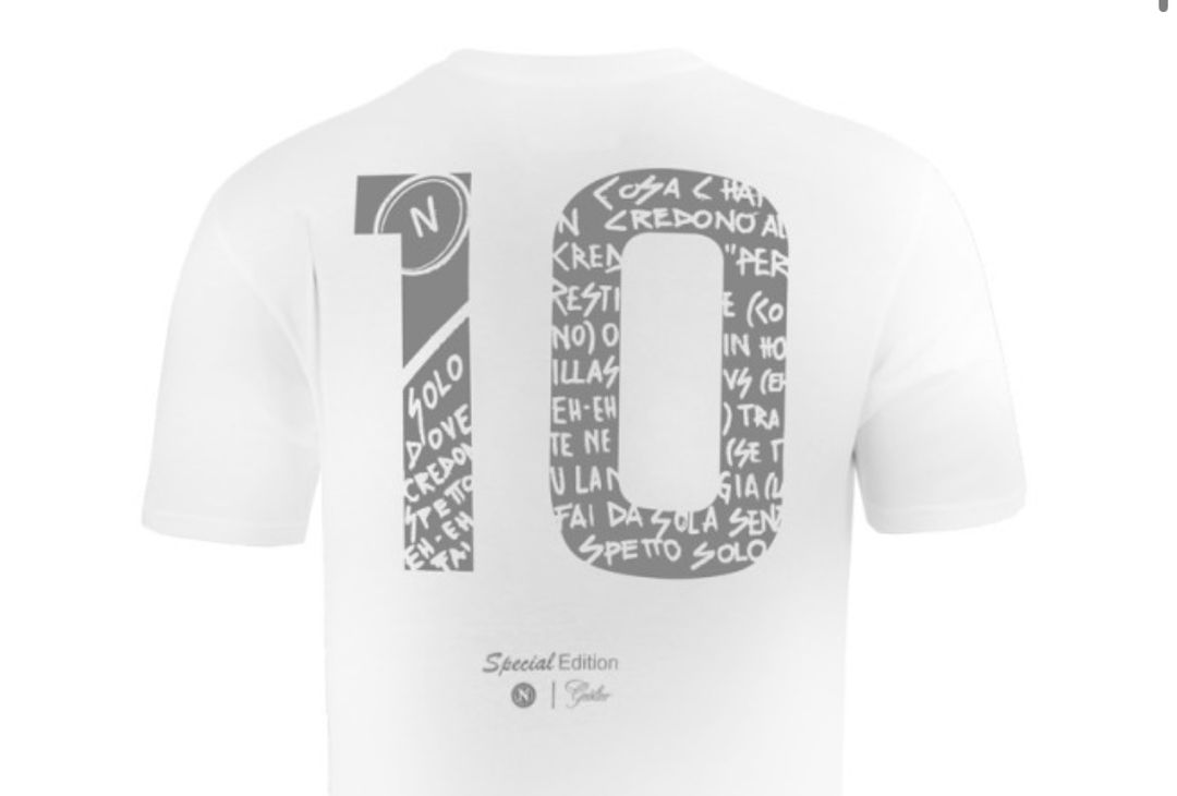 GALLERY Il Napoli e la collaborazione con Geolier: tutte le foto delle nuove maglie - immagine 3