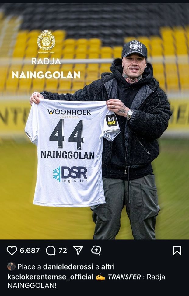 Belgio, Nainggolan riparte dalla seconda divisione. Sull’annuncio spunta il like di DDR- immagine 2