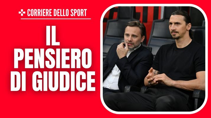 Giorgio Furlani Zlatan Ibrahimovic Calciomercato Milan (Getty Images) Giorgio Furlani Zlatan Ibrahimovic AC Milan