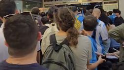 Caos alla Cumana! Lunghe code per entrare: ressa di tifosi per raggiungere lo stadio