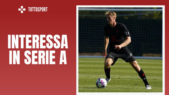 Marco Brescianini, centrocampista del Milan (getty images)