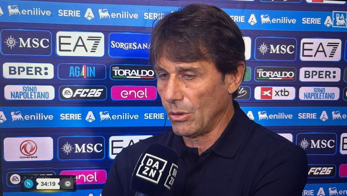 Conte: “Bisogna lavorare qui per capire Napoli, vincere qua è una grande soddisfazione” Conte: “Bisogna lavorare qui per capire Napoli, vincere qua è una grande soddisfazione” - immagine 1