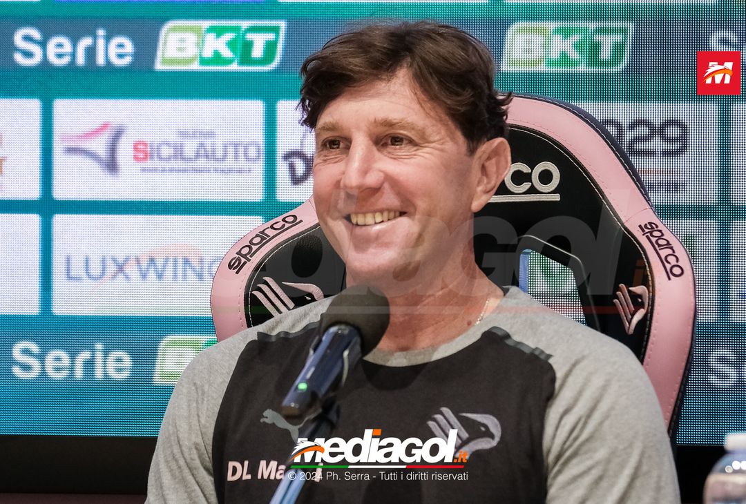 FOTO PALERMO, verso la Sampdoria: Michele Mignani in conferenza stampa (GALLERY)- immagine 1