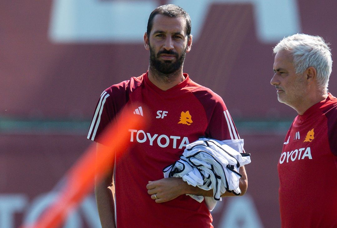 Roma, l’allenamento a tre giorni dall’esordio con la Salernitana – FOTO GALLERY - immagine 34