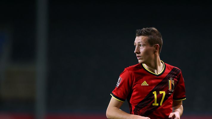 Hans Vanaken (centrocampista Bruges), qui con la maglia della Nazionale del Belgio | News (Getty Images) Hans Vanaken Belgio