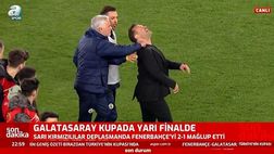 VIDEO / Il gesto folle di Mourinho alla fine di Fenerbahce-Galatasaray