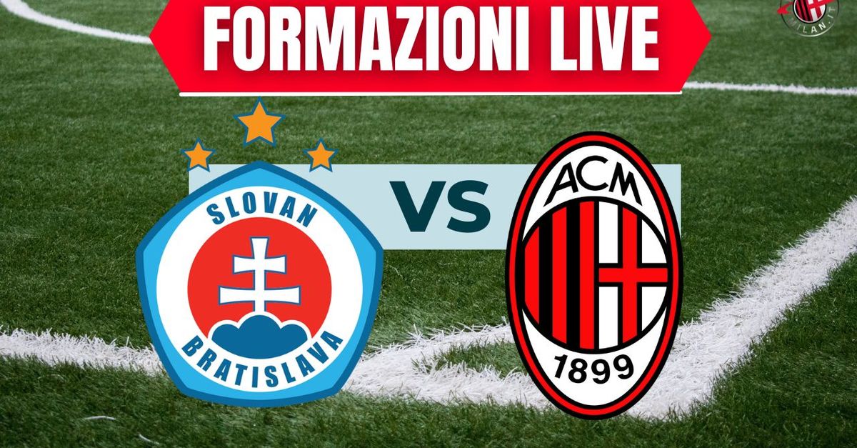 Slovan Bratislava Milan, probabili formazioni LIVE: le possibili mosse