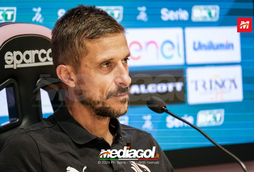 FOTO PALERMO, verso il Cosenza: mister Dionisi in conferenza stampa (GALLERY) - immagine 16
