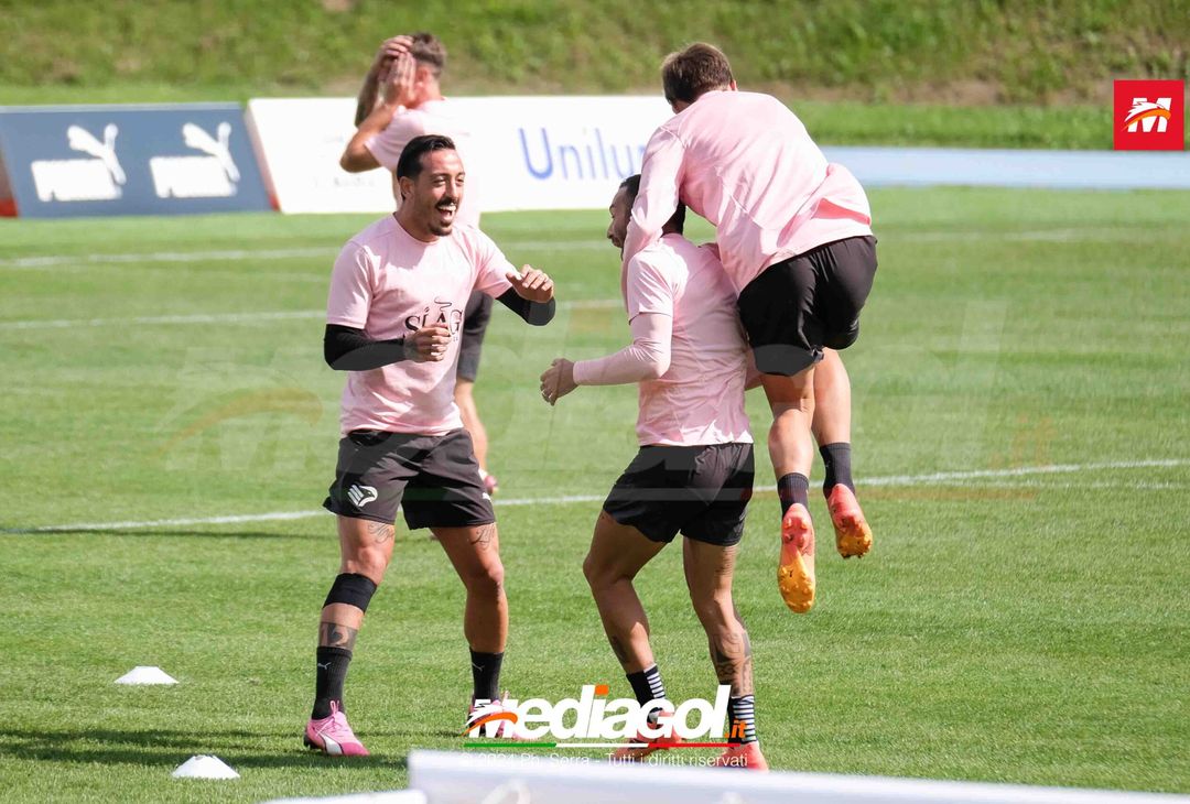 FOTO Ritiro Palermo, seduta pomeridiana al centro Aquagranda (GALLERY) - immagine 11