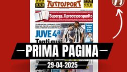 Prima pagina Tuttosport: “Juventus quarta: tanti guai e zero scuse”