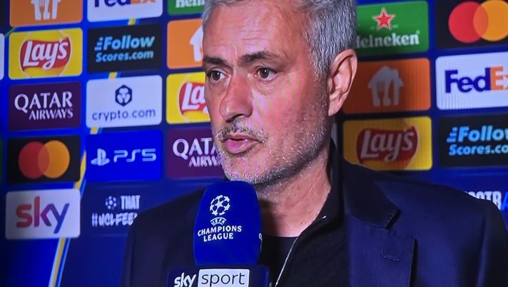 Benfica, Mourinho a Sky: “Vittoria meritata, il Napoli è di altissimo livello ma…” Benfica, Mourinho a Sky: “Vittoria meritata, il Napoli è di altissimo livello ma…” - immagine 1