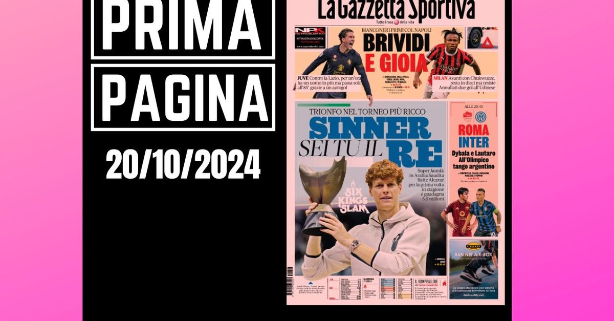 Prima pagina Gazzetta dello Sport: Milan con Chukwueze, resiste in dieci