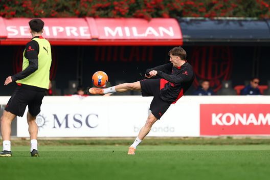 Alexis Saelemaekers oggi a Milanello (Photo by Giuseppe Cottini/AC Milan via Getty Images) Oggi a Milanello