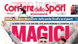 PRIMA PAGINA CORRIERE DELLO SPORT OGGI: “Elkann saluta Max”