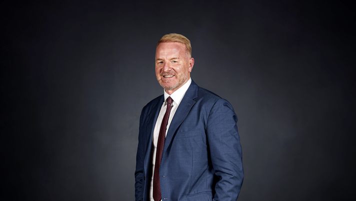 MILAN, ITALY - MAY 26: (EDITORS NOTE: Image has been digitally retouched) Igli Tare, new Sporting director of AC Milan, looks on at Casa Milan on May 26, 2025 in Milan, Italy. (Photo by Giuseppe Cottini/AC Milan via Getty Images) igli-tare-ricci-conferenza-stampa-presentazione-casa-milan-tv-news-dichiarazioni-foto-frasi-parole