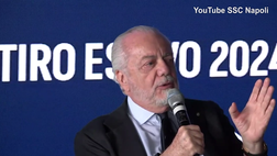 Napoli, De Laurentiis: “Kvaratskhelia? Sono serenissimo perché …” | VIDEO