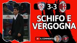 Cagliari-Milan 3-3, basta con le scuse. Fare i pompieri non serve a niente