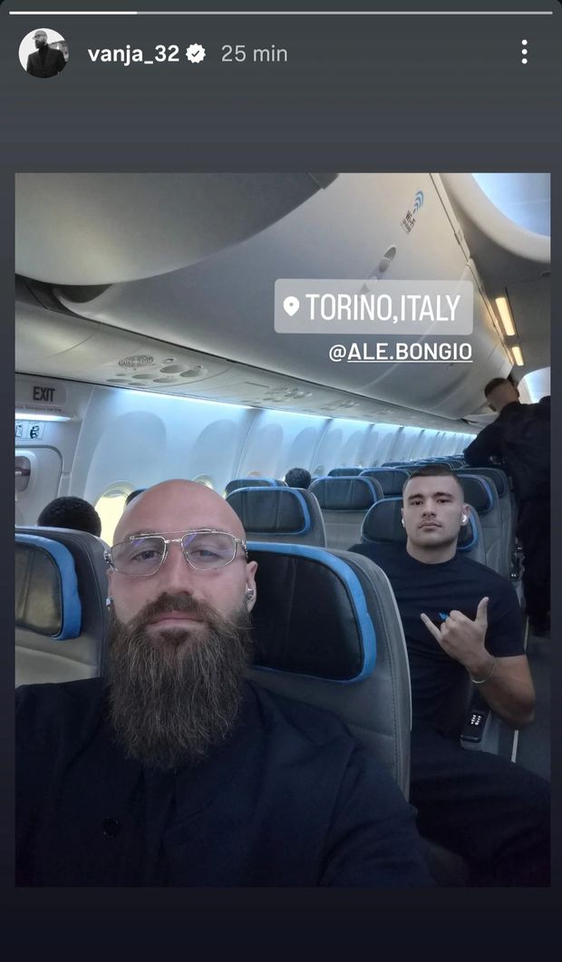 Vanja e Buongiorno, la stories prima del match con il Torino- immagine 2