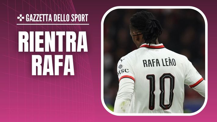 Real Madrid-Milan Champions League 2024-2025 Rafael Leao