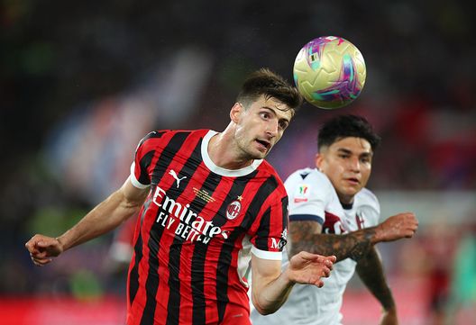 (Photo by Paolo Bruno/Getty Images) milan-bologna-interviste-gabbia-mediaset-finale-olimpico-diretta-live-risultato-coppa-italia-2