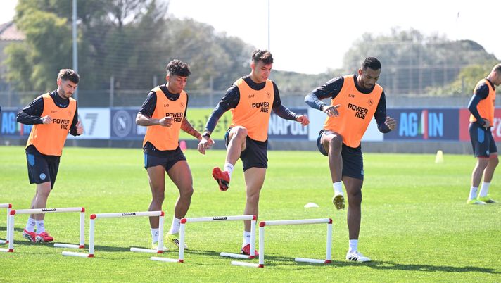 Napoli allenamento