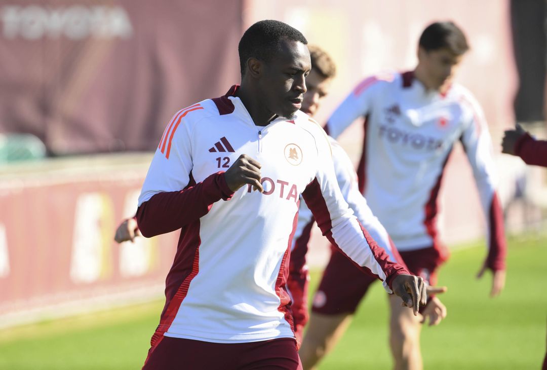 Trigoria, la rifinitura in vista dell’Eintracht Francoforte – FOTO GALLERY - immagine 13