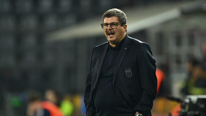 CREMONA, ITALY - OCTOBER 14: Coach Silvio Baldini of Italy reacts during the UEFA Euro U21 Qualification match between Italy and Armenia at Stadio Giovanni Zini on October 14, 2025 in Cremona, Italy. (Photo by Marco M. Mantovani/Getty Images) Under 21 dove vedere Polonia Italia