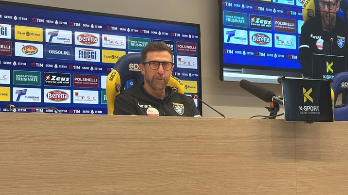 Frosinone, Di Francesco: “Inter 5 gol con 6 tiri. Molte chiacchiere in settimana…” Frosinone, Di Francesco: “Inter 5 gol con 6 tiri. Molte chiacchiere in settimana…” - immagine 1