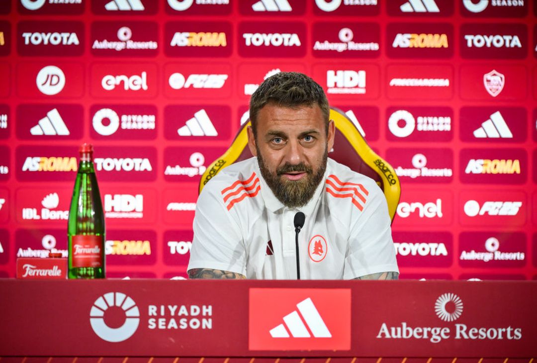 De Rossi in conferenza stampa alla vigilia dell’Empoli – FOTO GALLERY - immagine 17