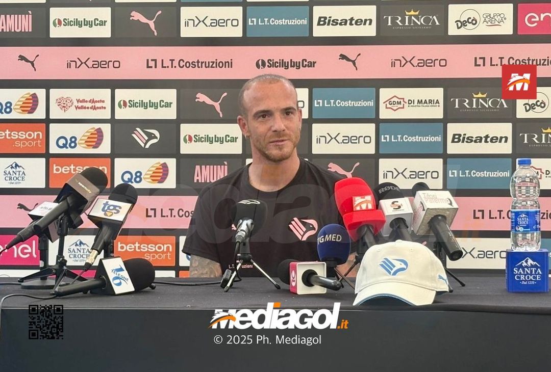 FOTO, Antonio Palumbo si presenta in conferenza stampa - immagine 7