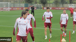 VIDEO – Verso Roma-Athletic: la rifinitura dei giallorossi. C’è Celik