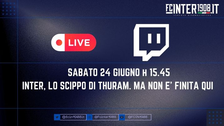 Mercato, l’Inter entra in azione: lo scippo di Thuram e non solo. Alle 15:30 su Twitch - immagine 1