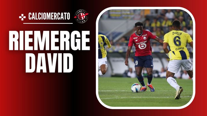 Jonathan David Lille Calciomercato AC Milan
