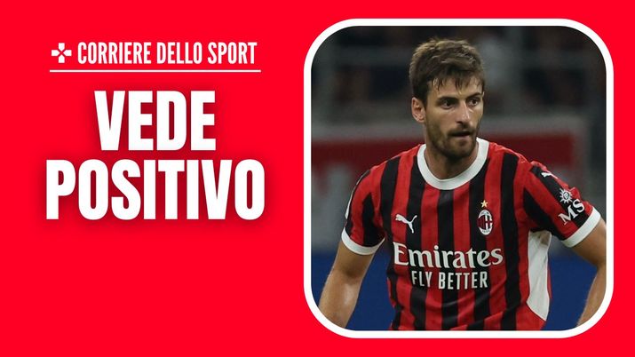 Matteo Gabbia (difensore AC Milan) ha parlato ieri a 'DAZN' | Milan News (Getty Images) AC Milan Gabbia