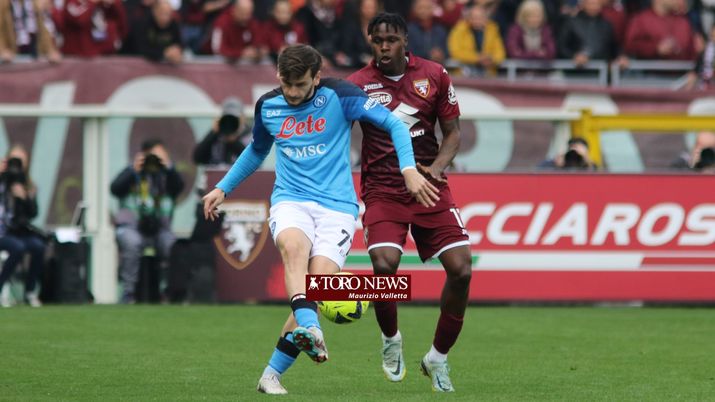 Torino-Napoli 0-2 al 45′: Osimhen-Kvaratskhelia spengono le iniziative granata - immagine 1