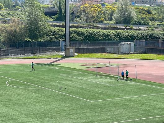 Anche i portieri del Palermo in campo per il riscaldamento FINALE Primavera 2, Napoli-Palermo 1-1: a De Chiara risponde Vaccaro, parità al Piccolo - immagine 11