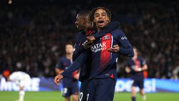 Barcola segna e inventa, difesa Citizens da film horror: le pagelle di Psg-Manchester City