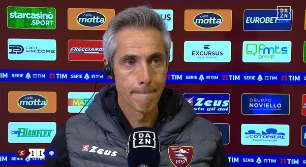 Atmosfera calda alla Salernitana, Paulo Sousa contro l’Inter si gioca la permanenza in panchina- immagine 2