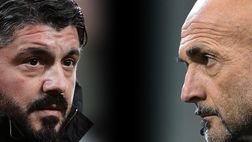 Dal calcio ambizioso di Spalletti al lavoro sul gruppo di Gattuso: ecco come è andata