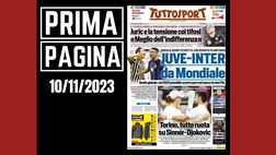 Prima pagina Tuttosport: “Juve-Inter da Mondiale”