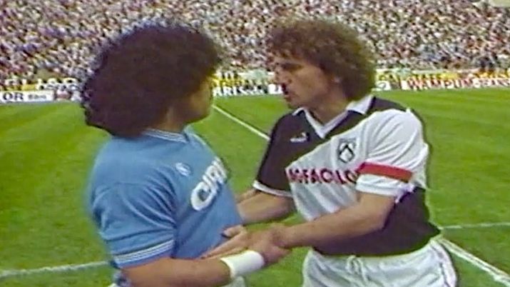 Maradona e Zico maradona