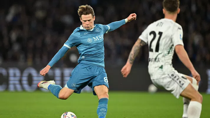 FOTO Napoli-Empoli, McTominay è il Player of the Match: lo scatto - immagine 1