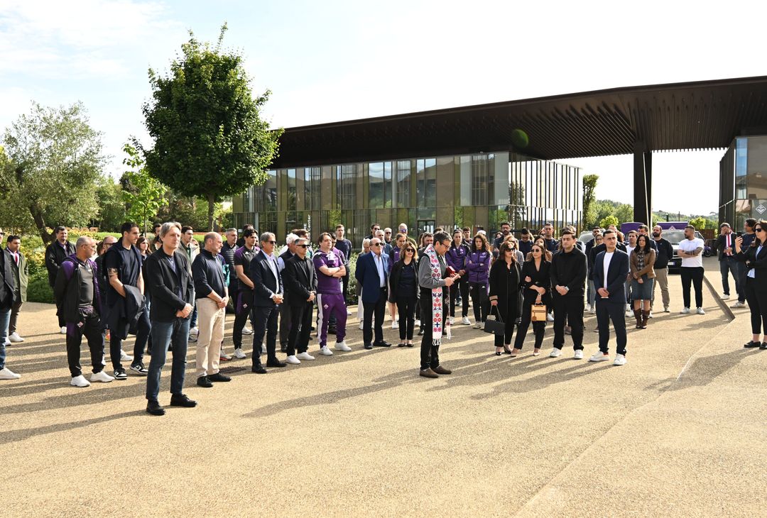 GALLERY VN – La villa del Viola Park intitolata a Barone: le immagini della cerimonia - immagine 9