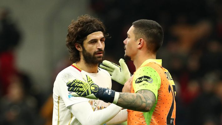 Elia Caprile Cagliari Milan-Cagliari 1-1 Serie A 2024-2025