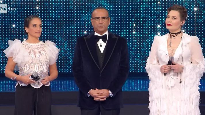 Screen rai1 Sanremo 2025, ascolti record anche nella seconda serata. 64,5% di share ieri - immagine 1