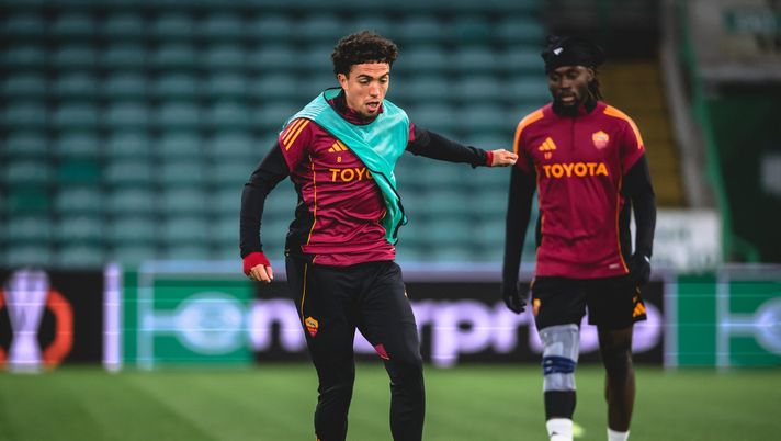 Getty Images Glasgow, la rifinitura alla vigilia di Celtic-Roma: presente anche Massara - immagine 1