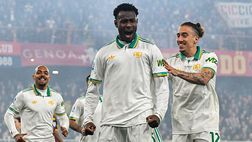 Ndicka si consola: tre gol di fila, non era mai accaduto a un difensore romanista