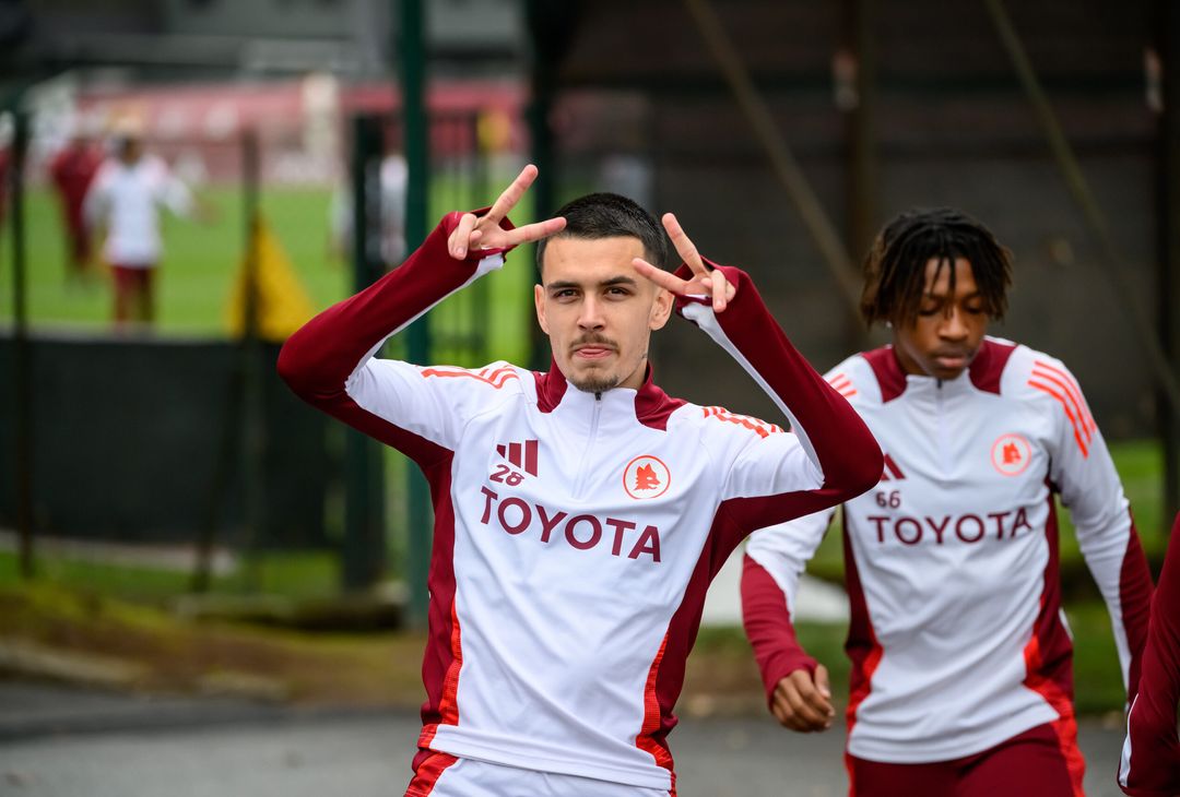 Roma, l’allenamento a due giorni dal derby – FOTOGALLERY - immagine 20