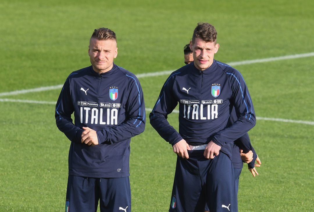 Fotogallery – L’allenamento azzurro di Belotti- immagine 1